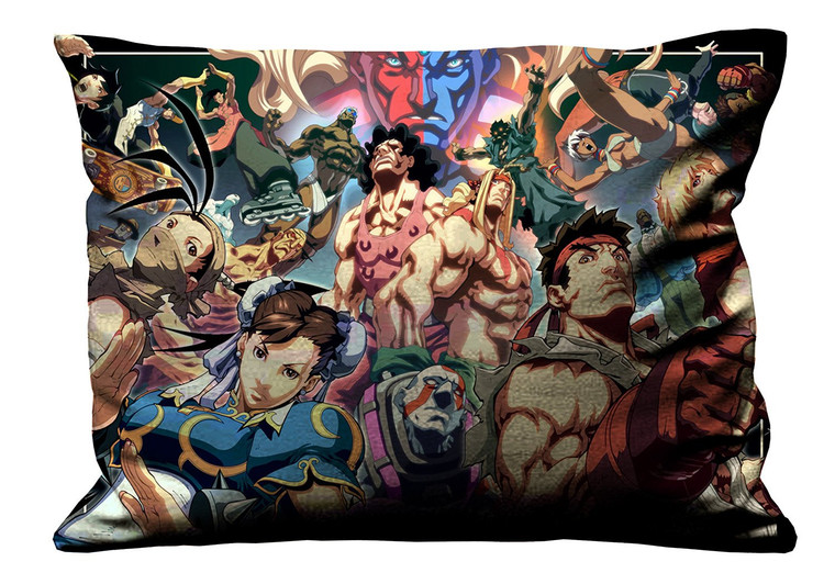 STREET FIGHTER ALL Pillow Case Cover Recta