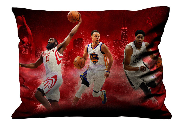 STEPHEN CURRY SKILL AND FRIENDS Pillow Case Cover Recta