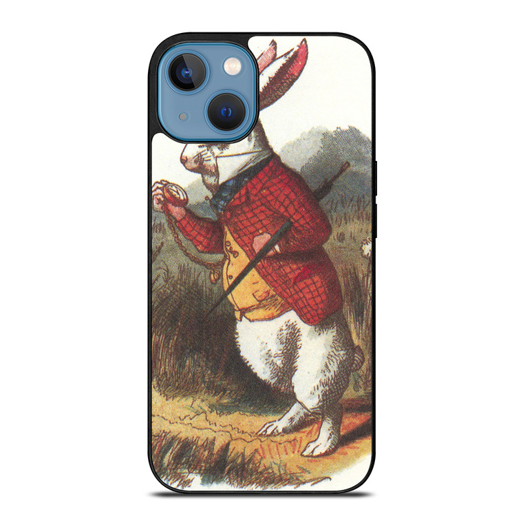 WHITE RABBIT ALICE IN WONDERLAND Disney iPhone 13 Case
