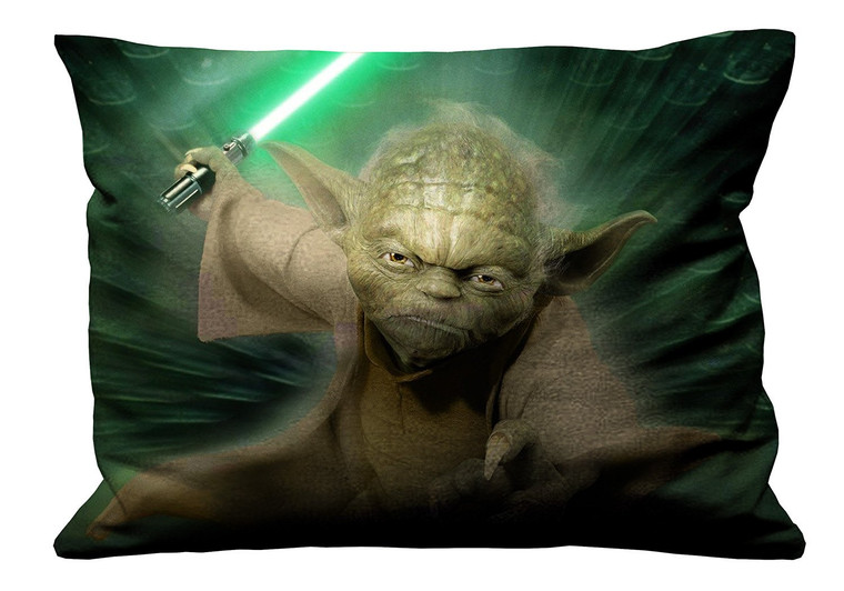 STAR WARS YODA Pillow Case Cover Recta