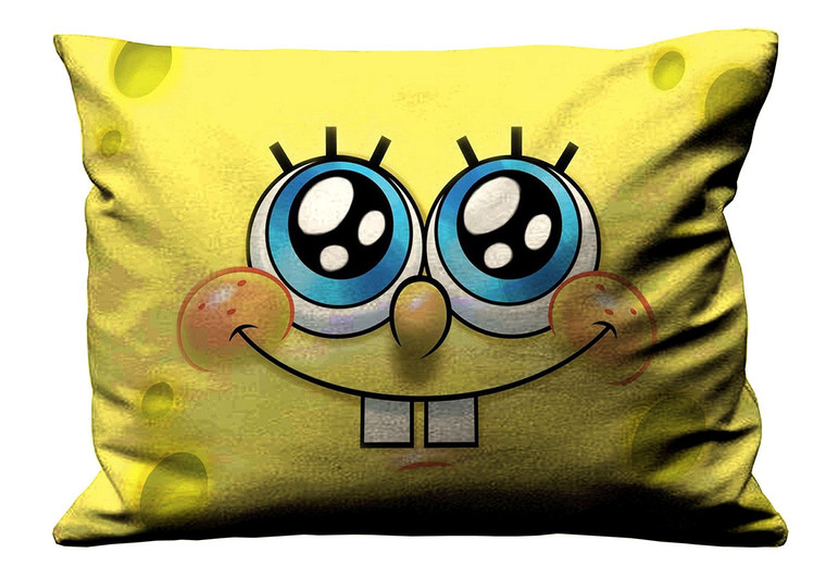 SPONGEBOB FACE Pillow Case Cover Recta