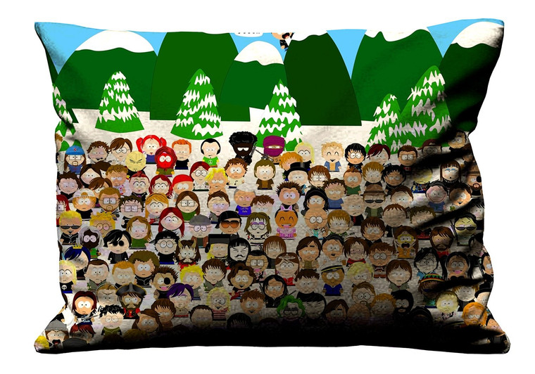 SOUTH PARK CHARACTERS Pillow Case Cover Recta