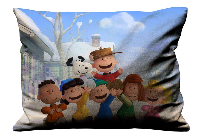 SNOOPY AND FRIENDS THE PEANUTS Pillow Case Cover Recta