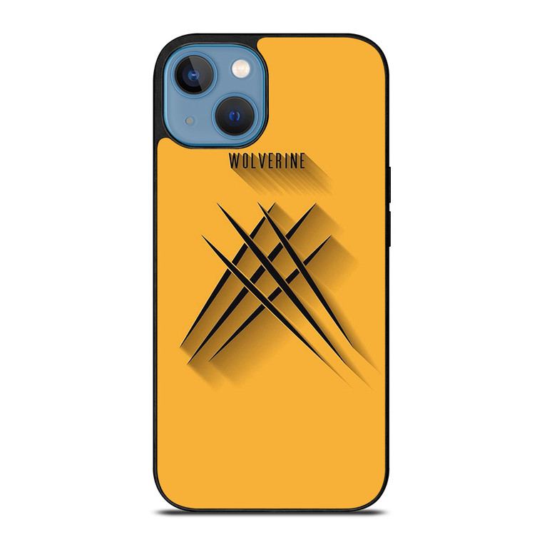 WOLFERINE YELLOW CLAW X-MEN iPhone 13 Case