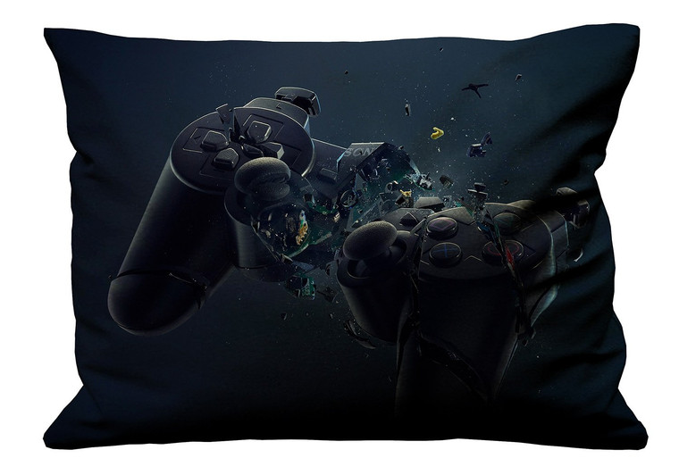 PLAYSTATION CONTROLLER Pillow Case Cover Recta