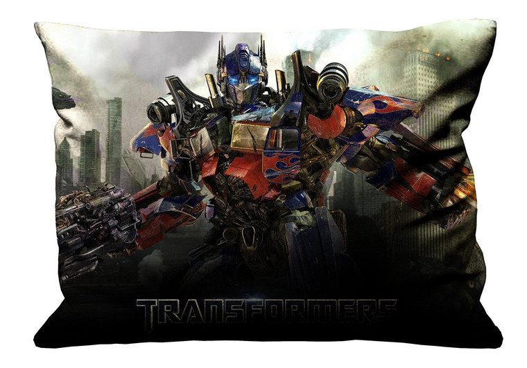 OPTIMUS PRIME TRANSFORMERS DARK THE MOON Pillow Case Cover Recta