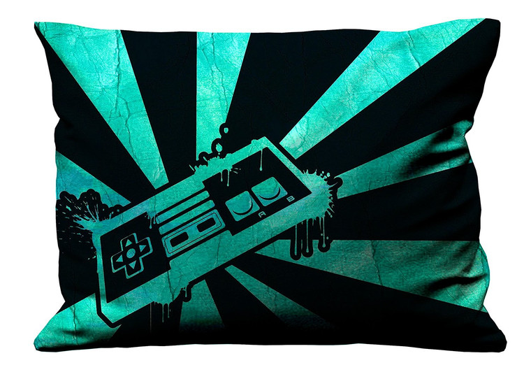 NINTENDO GAMING 3 Pillow Case Cover Recta NINTENDO GAMING 3 Pillow Case Cover Recta