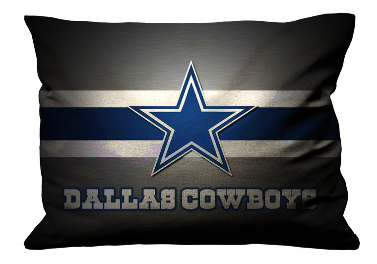NFL COWBOYS DALLAS Pillow Case Cover Recta NFL COWBOYS DALLAS Pillow Case Cover Recta