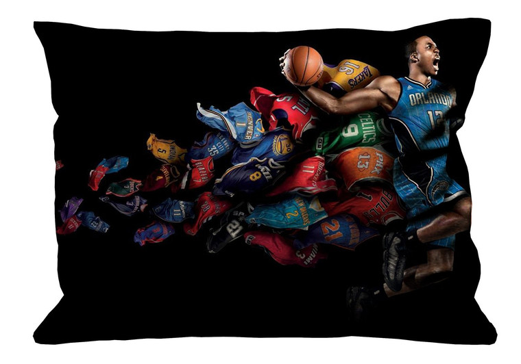 NBA BASKETBALL Pillow Case Cover Recta NBA BASKETBALL Pillow Case Cover Recta