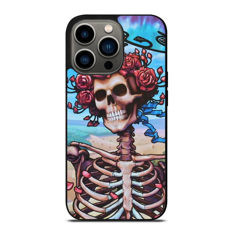 GRATEFUL DEAD SKULL BLUE LIGHT iPhone 13 Pro Case
