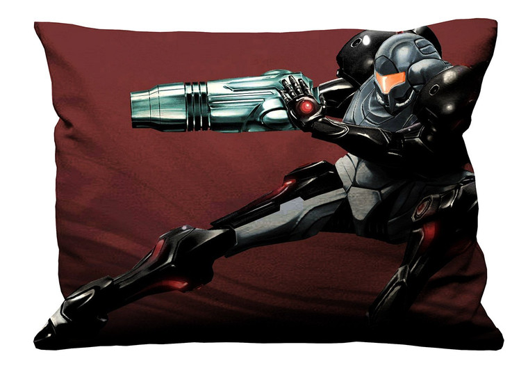 METROID SAMSUS ARAN Pillow Case Cover Recta