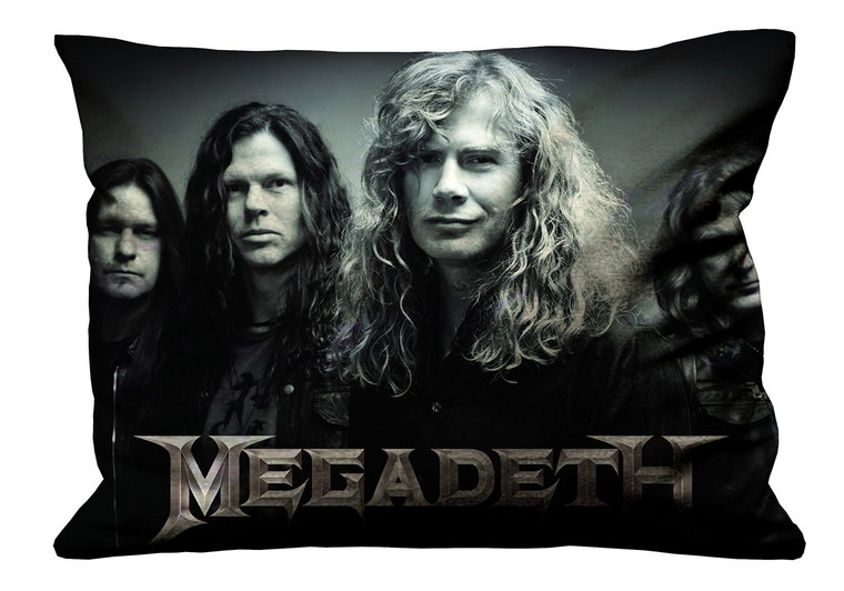 MEGADETH ROCK BAND Pillow Case Cover Recta