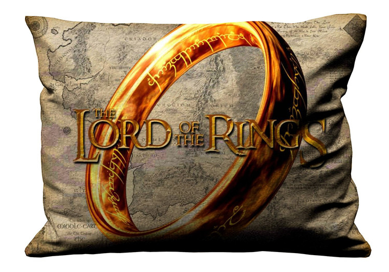 LORD OF THE RINGS LOGO Pillow Case Cover Recta