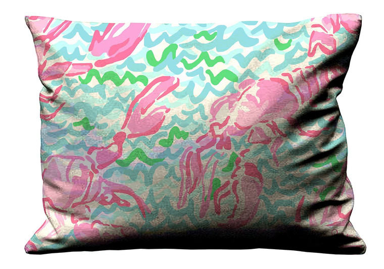LILLY PULITZER HUSBAND Pillow Case Cover Recta LILLY PULITZER HUSBAND Pillow Case Cover Recta