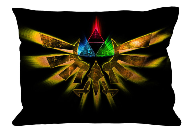 LEGEND OF ZELDA SYMBOL Pillow Case Cover Recta