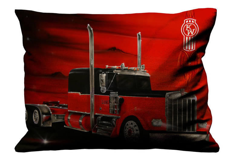 KENWORTH TRUCK Pillow Case Cover Recta KENWORTH TRUCK Pillow Case Cover Recta