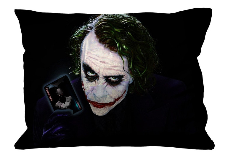 JOKER BATMAN WITH CARD Pillow Case Cover Recta JOKER BATMAN WITH CARD Pillow Case Cover Recta