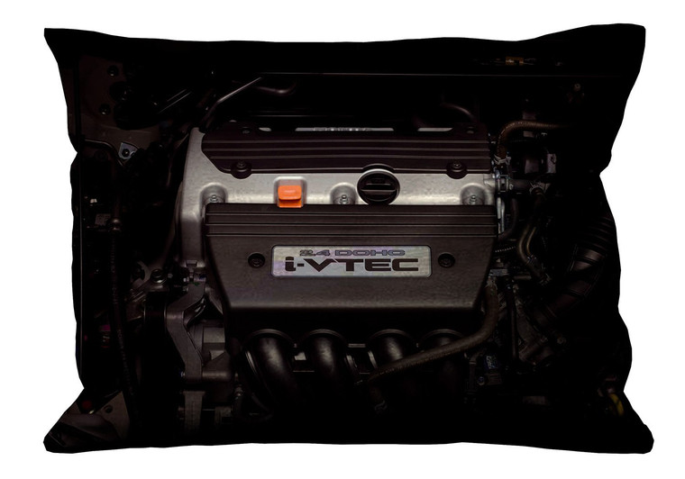 HONDA VTEC ENGINE DOHC 2.4 Pillow Case Cover Recta