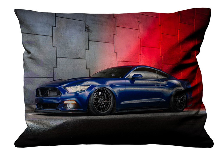 FORD MUSTANG GT Pillow Case Cover Recta