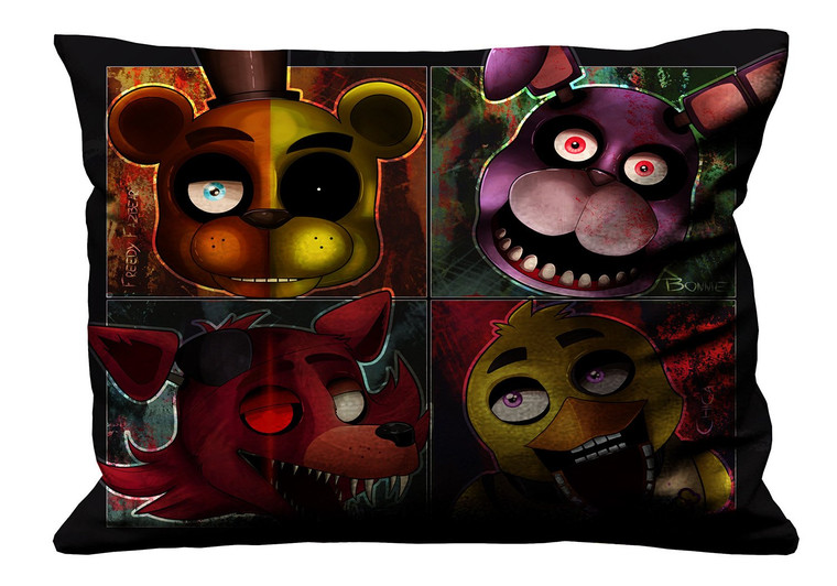 FIVE NIGHTS FREDDY AND FRIENDS Pillow Case Cover Recta