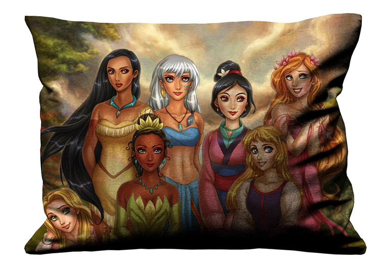 DISNEY RAPUNZELS 2 Pillow Case Cover Recta