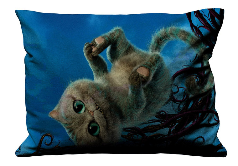 CHESHIRE CAT ALICE IN WODERLAND Pillow Case Cover Recta