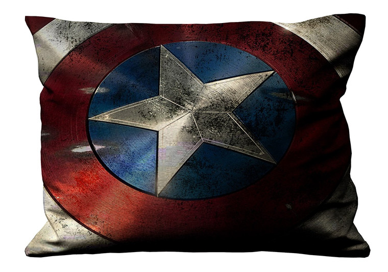 CAPTAIN AMERICA SHIELD Pillow Case Cover Recta