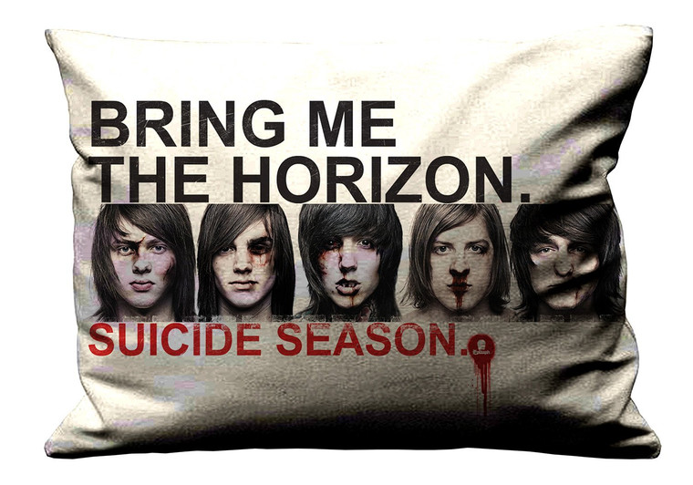 BRING ME THE HORIZON SUICIDE SEASON Pillow Case Cover Recta