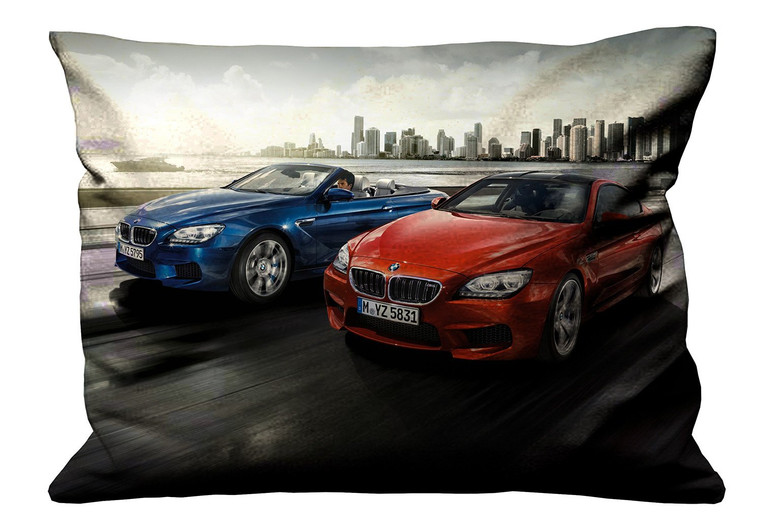 BMW CITY Pillow Case Cover Recta