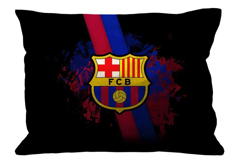 BARCELONA LOGO Pillow Case Cover Recta