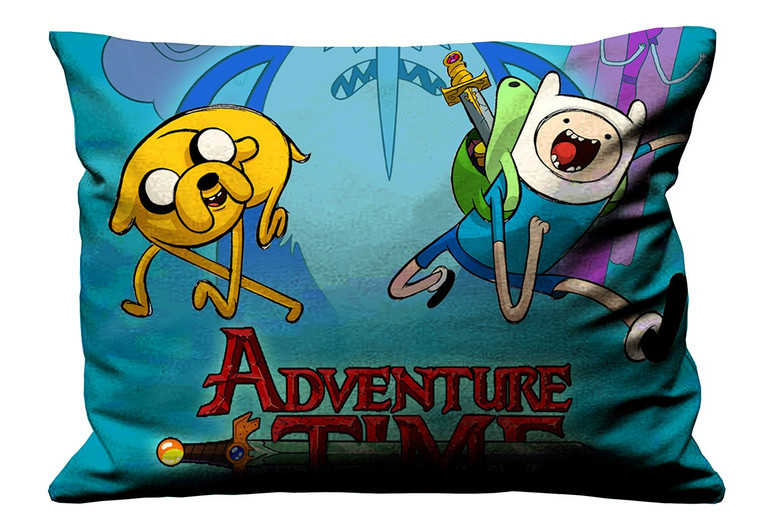 ADVENTURE TIME FINN AND JAKE 4 Pillow Case Cover Recta