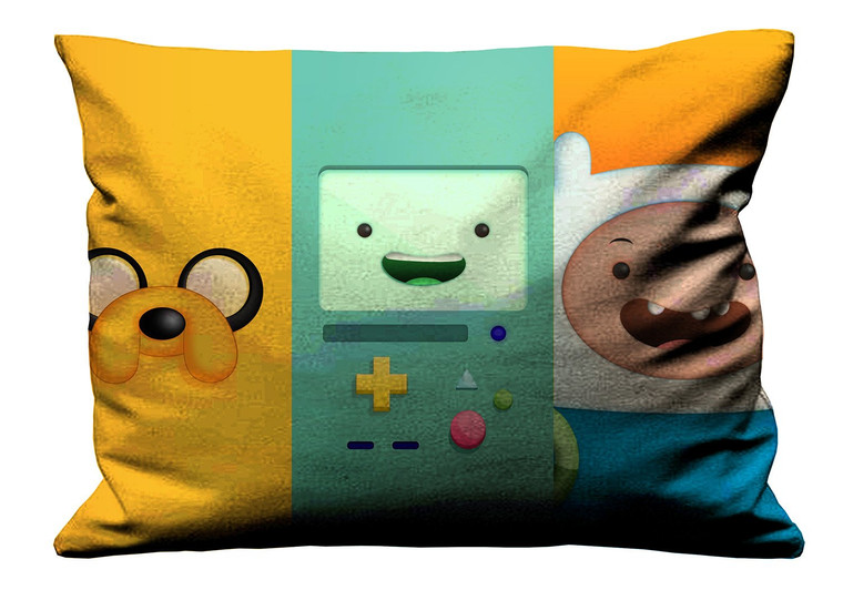 ADVENTURE TIME FINN AND JAKE 2 Pillow Case Cover Recta