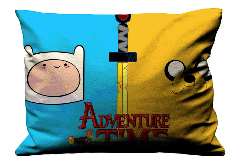 ADVENTURE TIME FINN AND JAKE 1 Pillow Case Cover Recta