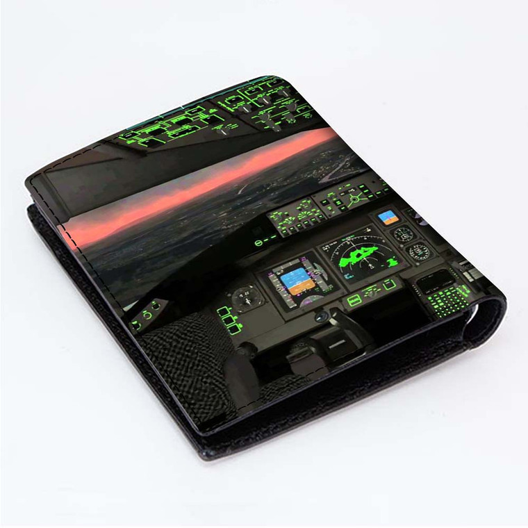 AIRPLANE COCKPIT Men Wallet