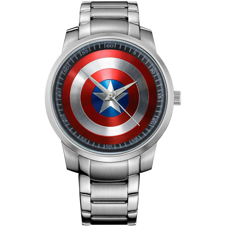 CAPTAIN AMERICA SHIELD Metal Watch
