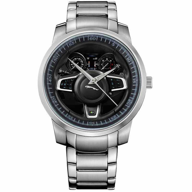 JAGUAR XE STEERING WHEEL Metal Watch