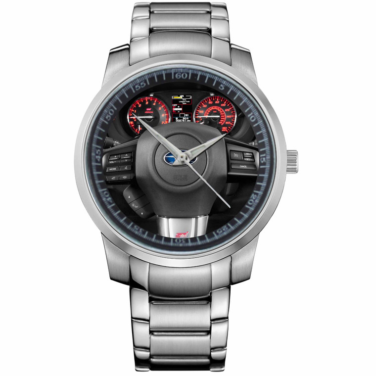 SUBARU STEERING WHEEL Metal Watch