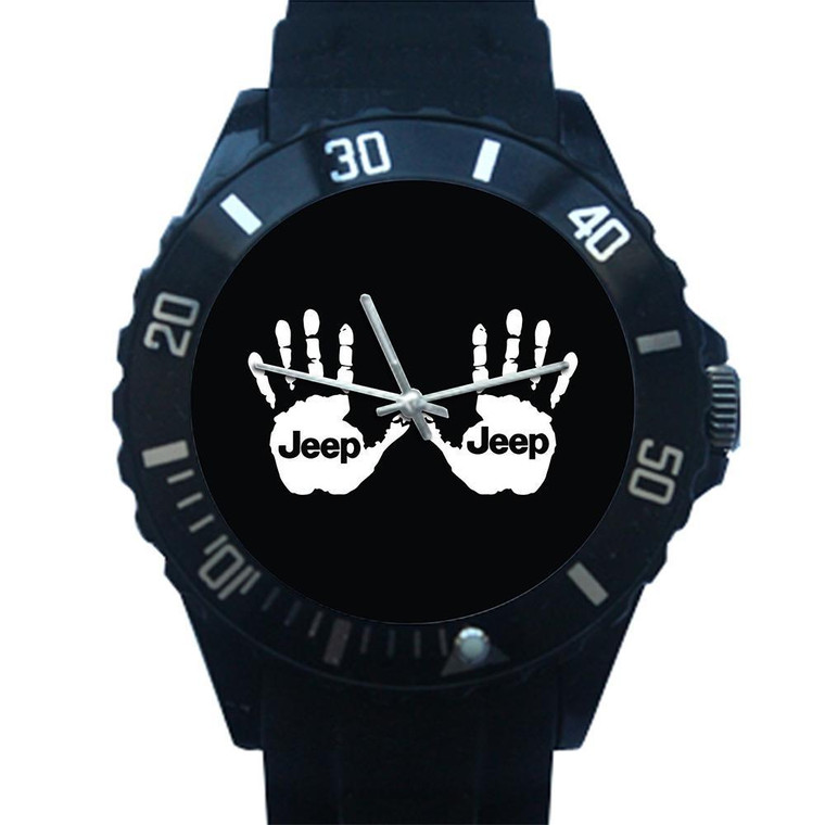 JEEP HANDS LOGO Plastic Watch