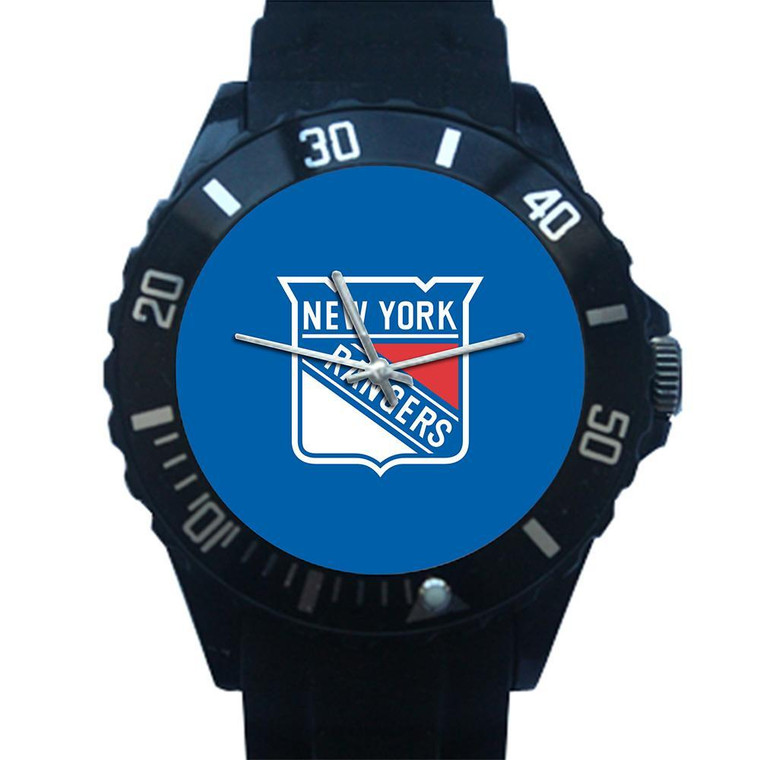 MEW YORK RANGERS LOGO Plastic Watch