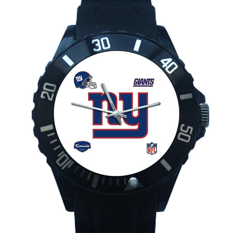 NEW YORK GIANTS LOGO Plastic Watch