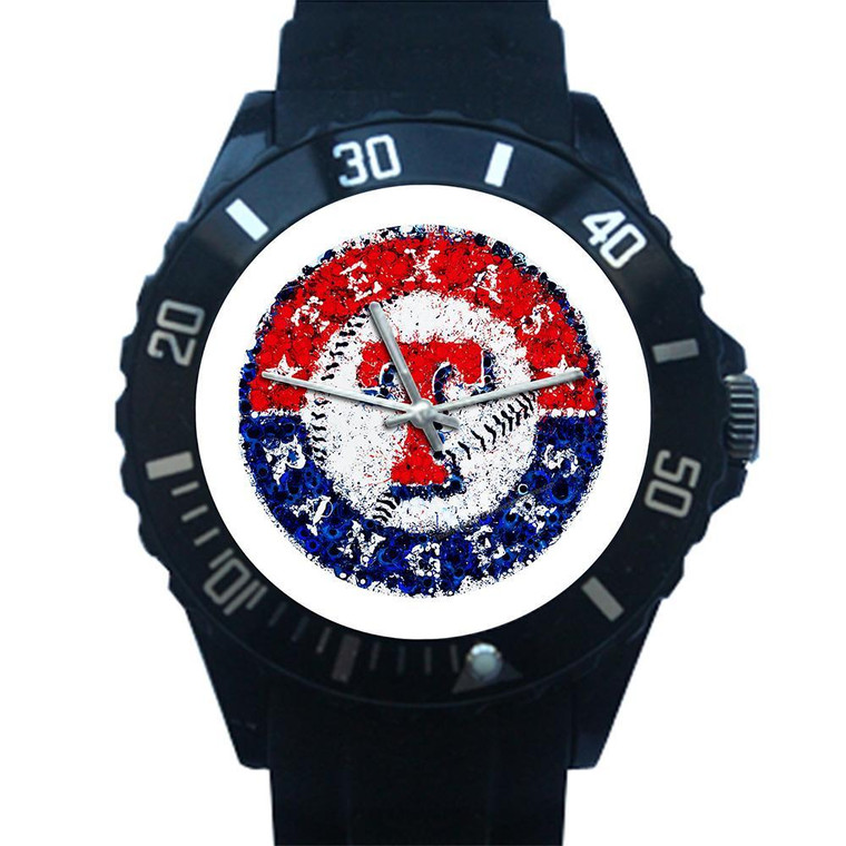 TEXAS RANGERS PRIMARY Plastic Watch