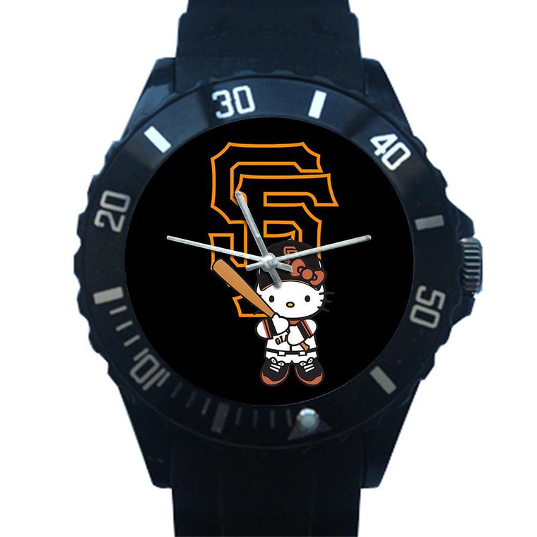 HELLO KITTY SAN FRANCISCO GIANTS Plastic Watch