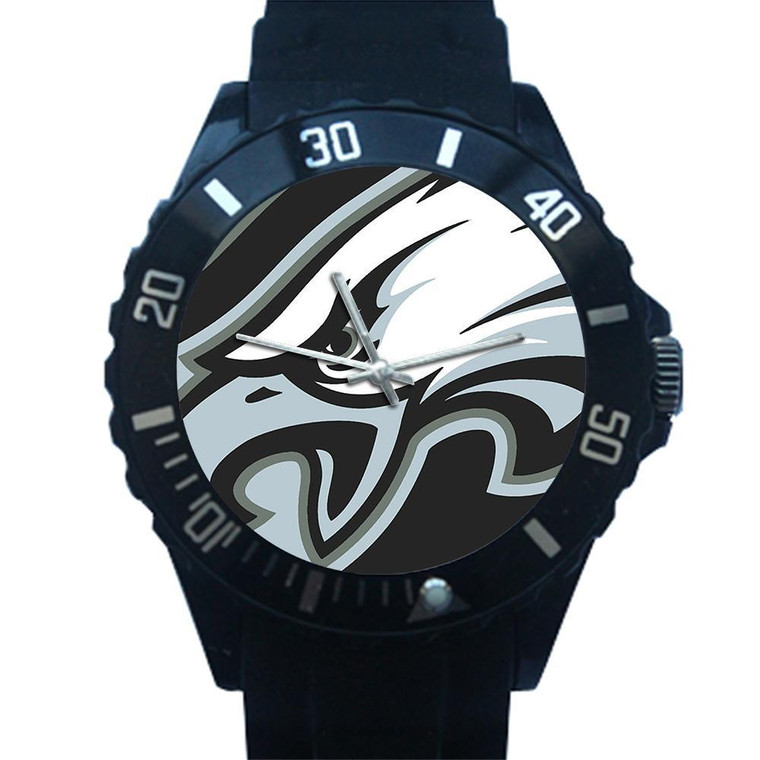 PHILADELPHIA EAGLES MASCOT LOGO Plastic Watch