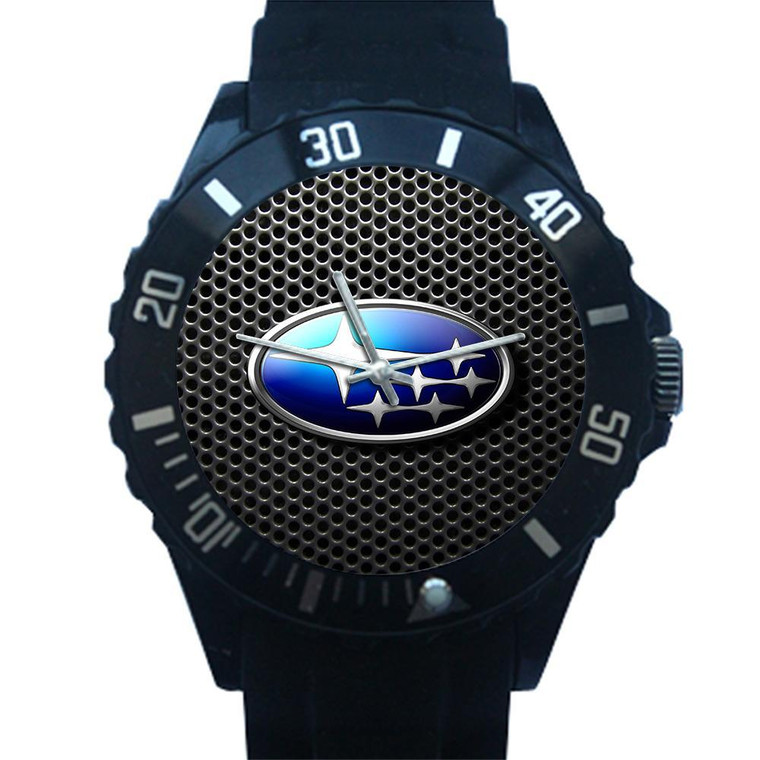 SUBARU CAR EMBLEM Plastic Watch