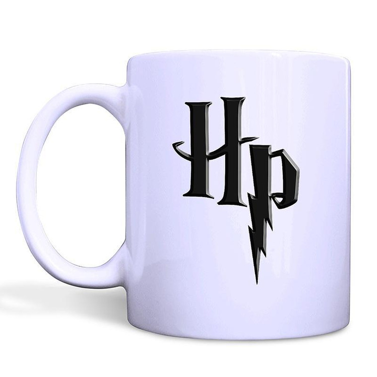 HERRY POTTER LOGO White Mug
