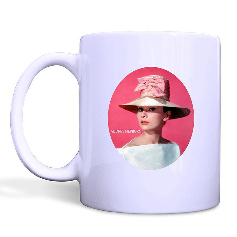 AUDREY HEPBURN White Mug