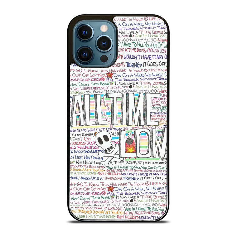 ALL TIME LOW WRITTING iPhone 12 Pro Max Case