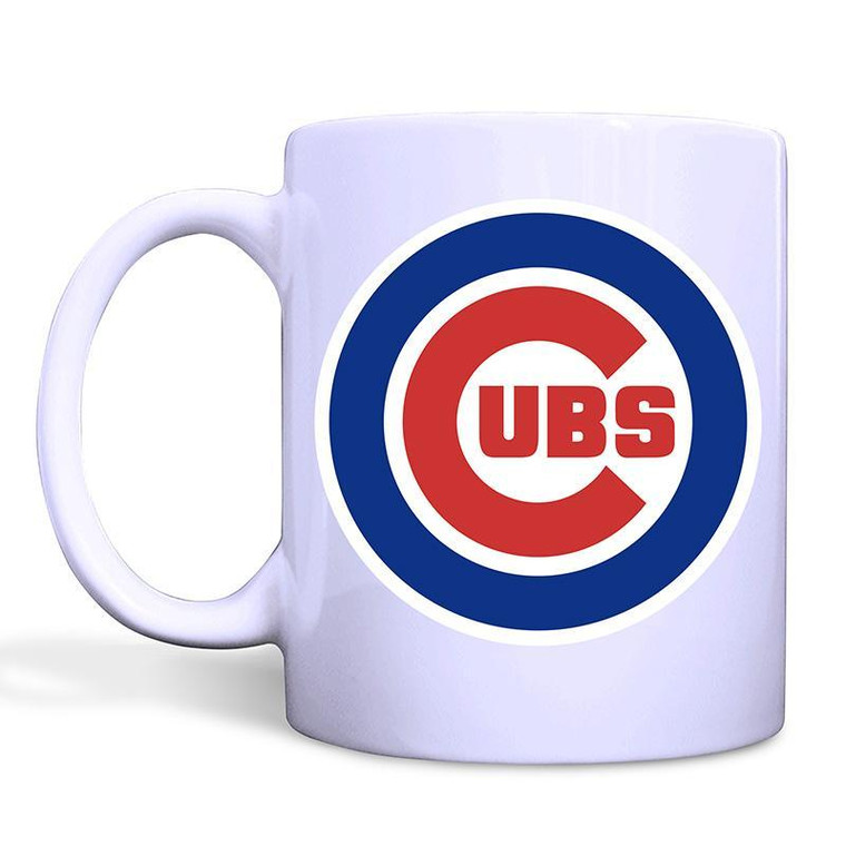 CHICAGO CUBS LOGO White Mug