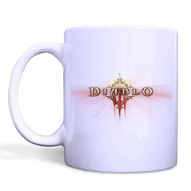 DIABLO REAPER OF SOULS LOGO White Mug