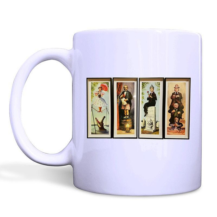 DISNEY HAUNTED MANSION STRETCHING White Mug